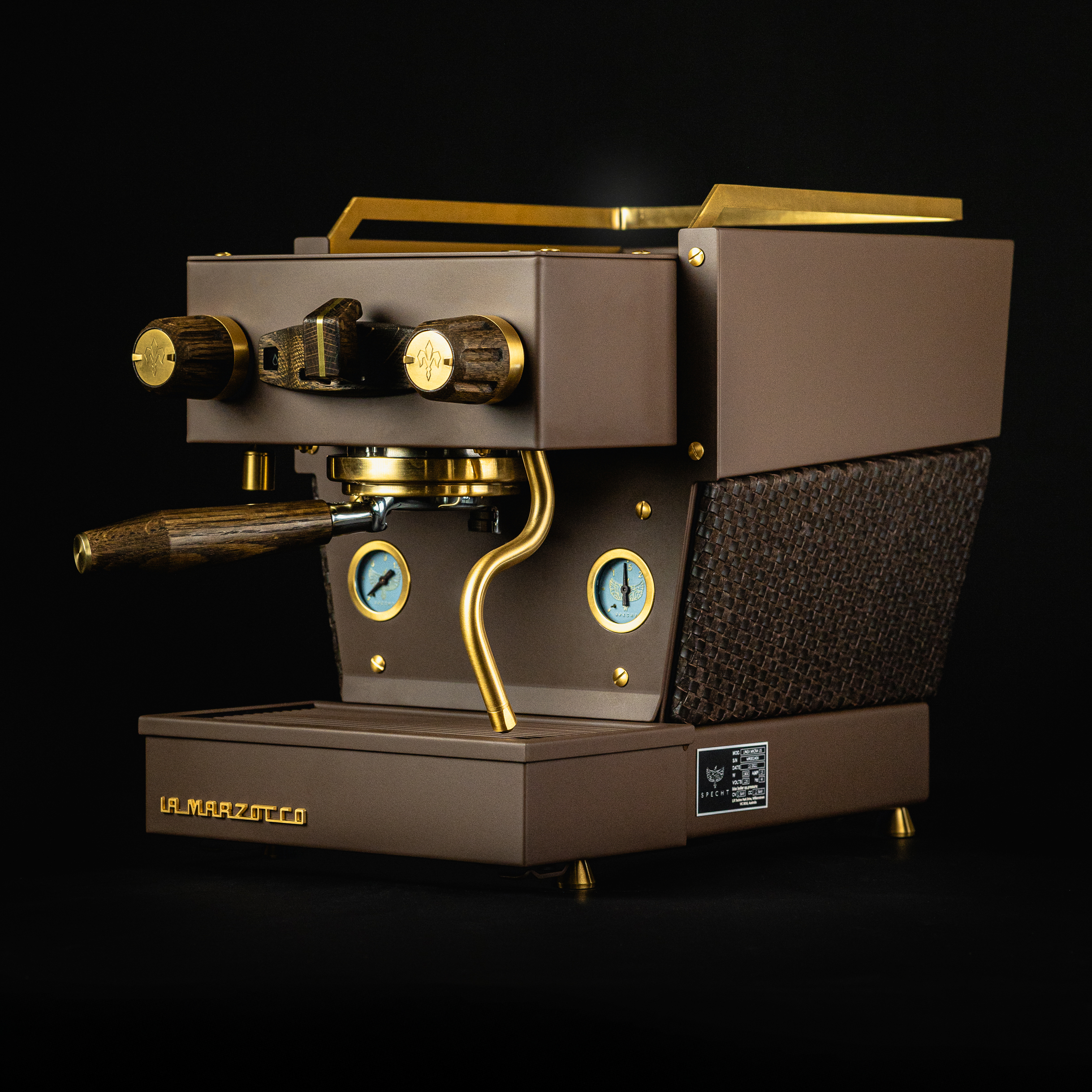 La Marzocco GS3 Wooden Side Panels // Specht La Marzocco GS3 Wooden Side Panels // Specht